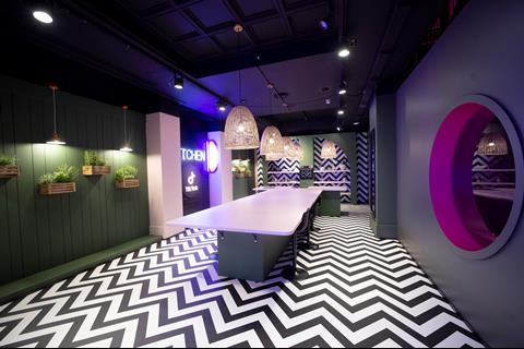 The Kitchen in the TikTok popup